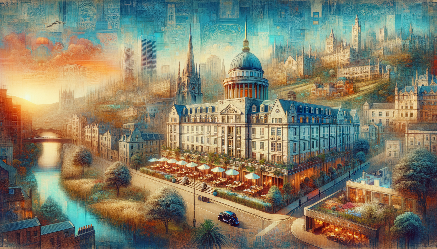 Illustration for section: Some luxury properties associated with the Rothschild name include distinctive hotels that draw on r - rothschild legacy insights